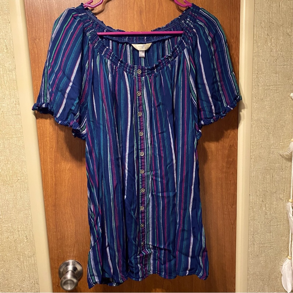 Terra & Sky Women’s 1X (16/18) Blouse